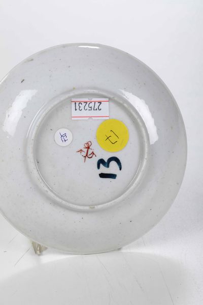 Piattino<BR>Venezia, Manifattura Cozzi, 1770 circa  - Asta Porcellane venete ed europee di un'importante Famiglia veneziana - Associazione Nazionale - Case d'Asta italiane