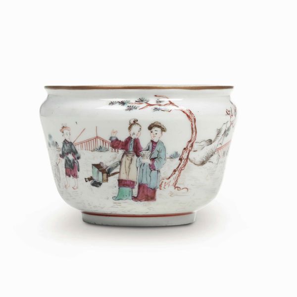 Ciotola<BR>Venezia, Manifattura Cozzi, 1770 circa<BR>  - Asta Porcellane venete ed europee di un'importante Famiglia veneziana - Associazione Nazionale - Case d'Asta italiane