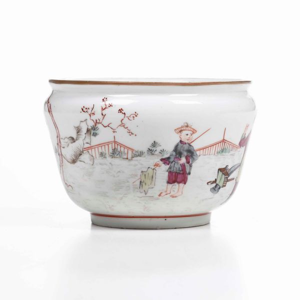 Ciotola<BR>Venezia, Manifattura Cozzi, 1770 circa<BR>  - Asta Porcellane venete ed europee di un'importante Famiglia veneziana - Associazione Nazionale - Case d'Asta italiane