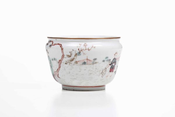 Ciotola<BR>Venezia, Manifattura Cozzi, 1770 circa<BR>  - Asta Porcellane venete ed europee di un'importante Famiglia veneziana - Associazione Nazionale - Case d'Asta italiane