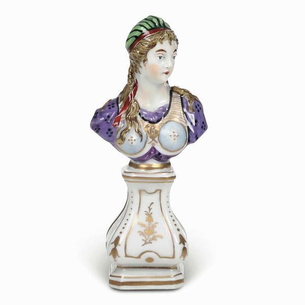 Bustino<BR>Berlino, Regia Manifattura di porcellane, 1760-1770<BR><BR>  - Asta Porcellane venete ed europee di un'importante Famiglia veneziana - Associazione Nazionale - Case d'Asta italiane