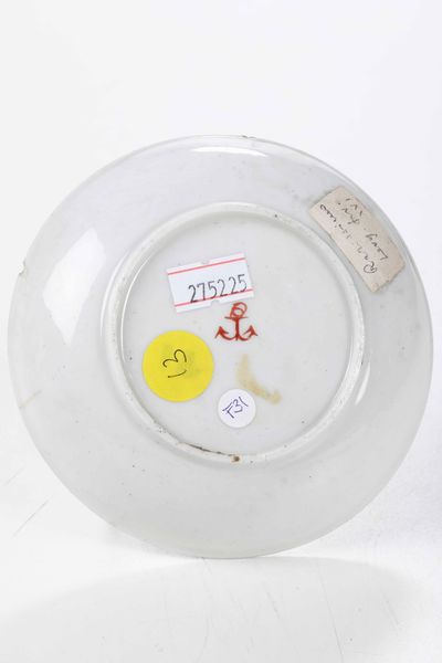 Piattino<BR>Venezia, Manifattura Cozzi, 1765-1770  - Asta Porcellane venete ed europee di un'importante Famiglia veneziana - Associazione Nazionale - Case d'Asta italiane