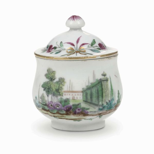 Cremiera a bers<BR>Venezia, Manifattura Cozzi, 1775 circa<BR>  - Asta Porcellane venete ed europee di un'importante Famiglia veneziana - Associazione Nazionale - Case d'Asta italiane