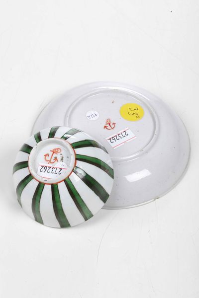 Tazza con piattino<BR>Venezia, Manifattura Cozzi, 1780 circa  - Asta Porcellane venete ed europee di un'importante Famiglia veneziana - Associazione Nazionale - Case d'Asta italiane