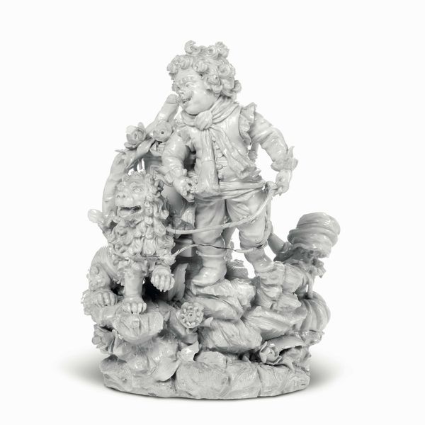 Eccezionale gruppo<BR>Nove, Manifattura Antonibon, gestione Baccin, 1770-1790  - Asta Porcellane venete ed europee di un'importante Famiglia veneziana - Associazione Nazionale - Case d'Asta italiane