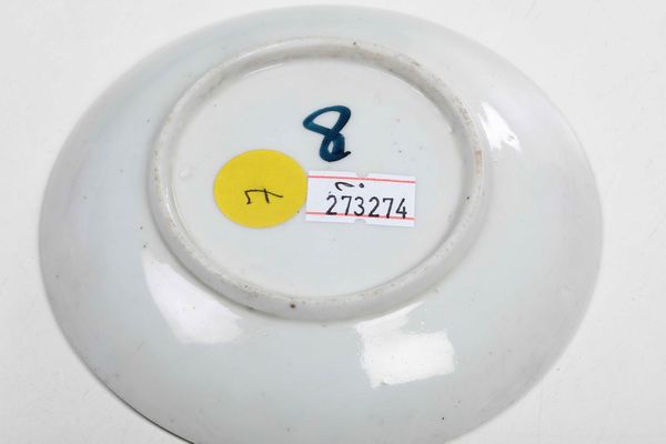 Piattino<BR>Nove, Manifattura Antonibon, gestione Parolin, 1775-1785  - Asta Porcellane venete ed europee di un'importante Famiglia veneziana - Associazione Nazionale - Case d'Asta italiane