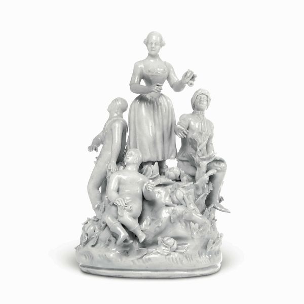 Gruppo<BR>Este, 1778-1785  - Asta Porcellane venete ed europee di un'importante Famiglia veneziana - Associazione Nazionale - Case d'Asta italiane