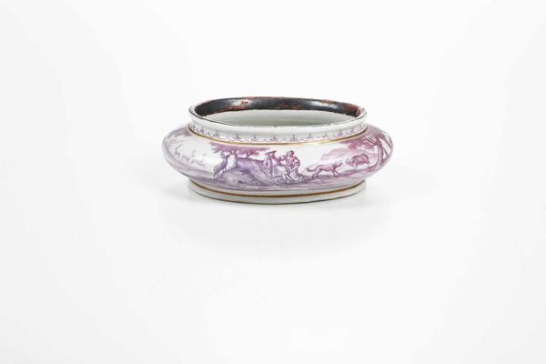 Zuccheriera<BR>Doccia, Manifattura Carlo Ginori, 1745 circa <BR><BR>  - Asta Porcellane venete ed europee di un'importante Famiglia veneziana - Associazione Nazionale - Case d'Asta italiane