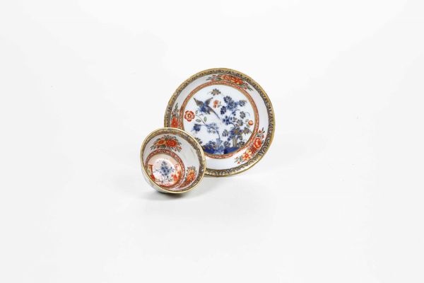 Tazza con pittino<BR>Meissen, 1740-1750<BR>Decorazione: Bottega di F.J. Ferner, 1750 circa  - Asta Porcellane venete ed europee di un'importante Famiglia veneziana - Associazione Nazionale - Case d'Asta italiane