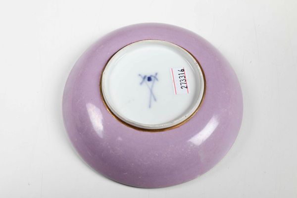 Piattino<BR>Meissen, 1740 circa  - Asta Porcellane venete ed europee di un'importante Famiglia veneziana - Associazione Nazionale - Case d'Asta italiane