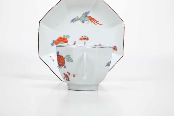 Rara tazza con piattino<BR>Meissen, 1725-1730  - Asta Porcellane venete ed europee di un'importante Famiglia veneziana - Associazione Nazionale - Case d'Asta italiane