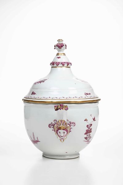 Zuppiera<BR>Meissen, 1740 circa  - Asta Porcellane venete ed europee di un'importante Famiglia veneziana - Associazione Nazionale - Case d'Asta italiane