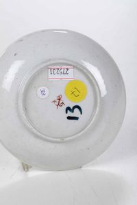 Piattino<BR>Venezia, Manifattura Cozzi, 1770 circa  - Asta Porcellane venete ed europee di un'importante Famiglia veneziana - Associazione Nazionale - Case d'Asta italiane