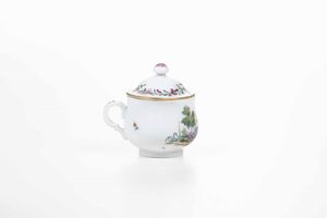 Cremiera a bers<BR>Venezia, Manifattura Cozzi, 1775 circa<BR>  - Asta Porcellane venete ed europee di un'importante Famiglia veneziana - Associazione Nazionale - Case d'Asta italiane