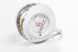 Cremiera a bers<BR>Venezia, Manifattura Cozzi, 1775 circa<BR>  - Asta Porcellane venete ed europee di un'importante Famiglia veneziana - Associazione Nazionale - Case d'Asta italiane