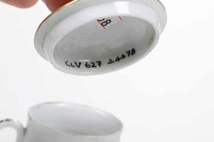 Cremiera a bers<BR>Venezia, Manifattura Cozzi, 1775 circa<BR>  - Asta Porcellane venete ed europee di un'importante Famiglia veneziana - Associazione Nazionale - Case d'Asta italiane