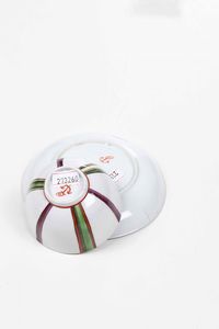 Tazza con piattino<BR>Venezia, Manifattura Cozzi, 1780 circa  - Asta Porcellane venete ed europee di un'importante Famiglia veneziana - Associazione Nazionale - Case d'Asta italiane