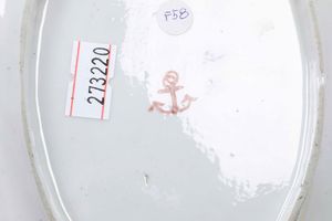 Due vassoietti<BR>Venezia, Manifattura Cozzi, 1780-1790  - Asta Porcellane venete ed europee di un'importante Famiglia veneziana - Associazione Nazionale - Case d'Asta italiane