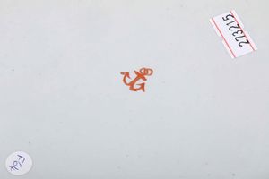 Coppia di grandi piatti �Mocenigo�<BR>Venezia, Manifattura Cozzi, 1780-1790  - Asta Porcellane venete ed europee di un'importante Famiglia veneziana - Associazione Nazionale - Case d'Asta italiane