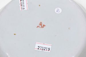 Coppia di sottobottiglia �Mocenigo�<BR>Venezia, Manifattura Cozzi, 1780-1790  - Asta Porcellane venete ed europee di un'importante Famiglia veneziana - Associazione Nazionale - Case d'Asta italiane