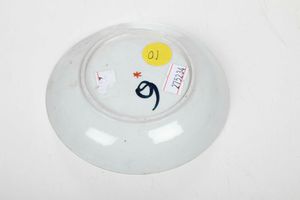 Piattino<BR>Nove, Manifattura Antonibon, 1770 circa  - Asta Porcellane venete ed europee di un'importante Famiglia veneziana - Associazione Nazionale - Case d'Asta italiane