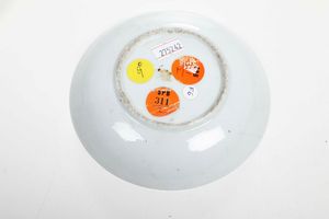 Raro piattino<BR>Nove, Manifattura Antonibon, 1770 circa<BR>  - Asta Porcellane venete ed europee di un'importante Famiglia veneziana - Associazione Nazionale - Case d'Asta italiane