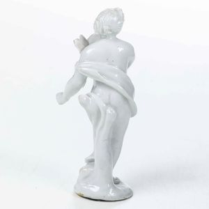 Figurina<BR>Nove, Manifattura Antonibon-Parolin, 1781-1802  - Asta Porcellane venete ed europee di un'importante Famiglia veneziana - Associazione Nazionale - Case d'Asta italiane