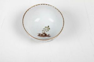 Tazza con piattino<BR>Venezia, Manifattura Cozzi 1770-1775<BR>  - Asta Porcellane venete ed europee di un'importante Famiglia veneziana - Associazione Nazionale - Case d'Asta italiane