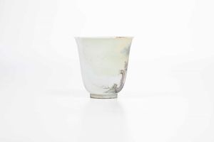 Tazza<BR>Napoli, Capodimonte, Manifattura di Carlo di Borbone, 1750-1755<BR>  - Asta Porcellane venete ed europee di un'importante Famiglia veneziana - Associazione Nazionale - Case d'Asta italiane