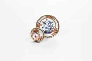 Tazza con pittino<BR>Meissen, 1740-1750<BR>Decorazione: Bottega di F.J. Ferner, 1750 circa  - Asta Porcellane venete ed europee di un'importante Famiglia veneziana - Associazione Nazionale - Case d'Asta italiane