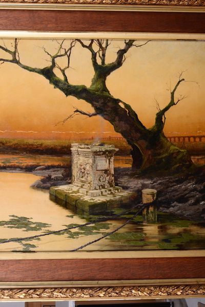 Enrique Serra : L�Albero Sacro  - Asta Dipinti del XIX e XX secolo - Associazione Nazionale - Case d'Asta italiane