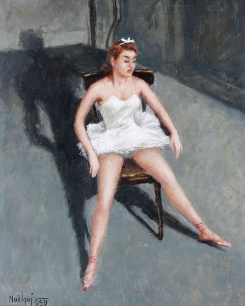 Noel Quintavalle (Noelqui) : Ballerina, 1959  - Asta Dipinti del XIX e XX secolo - Associazione Nazionale - Case d'Asta italiane