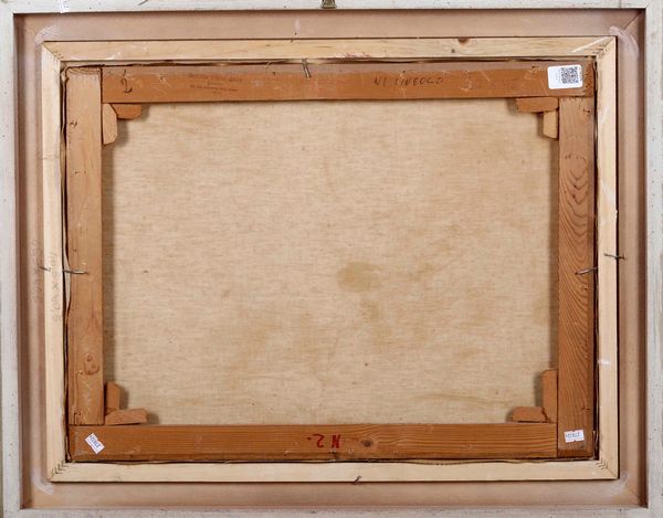 Ivan Karpoff : Paesaggio invernale  - Asta Dipinti del XIX e XX secolo - Associazione Nazionale - Case d'Asta italiane