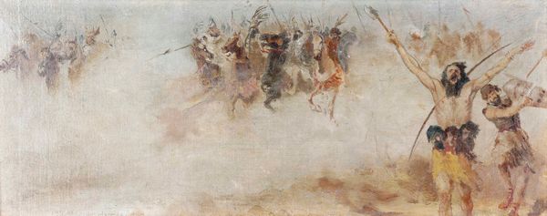 Nicolò Barabino : Bozzetto  - Asta Dipinti del XIX e XX secolo - Associazione Nazionale - Case d'Asta italiane