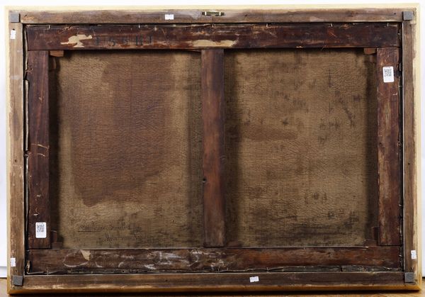 Franz Richard Unterberger : Scena di porto sl tramonto  - Asta Dipinti del XIX e XX secolo - Associazione Nazionale - Case d'Asta italiane