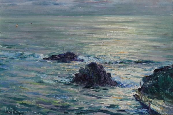 Berto Ferrari : Marina  - Asta Dipinti del XIX e XX secolo - Associazione Nazionale - Case d'Asta italiane