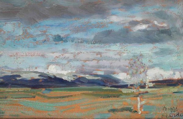 Beppe Ciardi : Paesaggio  - Asta Dipinti del XIX e XX secolo - Associazione Nazionale - Case d'Asta italiane