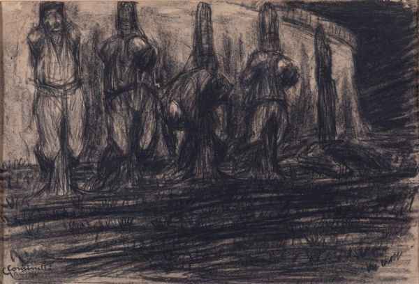 Giuseppe Cominetti : Scene di guerra, 1916  - Asta Dipinti del XIX e XX secolo - Associazione Nazionale - Case d'Asta italiane