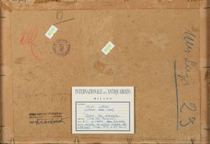 Ulvi Liegi : Dopo la pioggia, 1902  - Asta Dipinti del XIX e XX secolo - Associazione Nazionale - Case d'Asta italiane