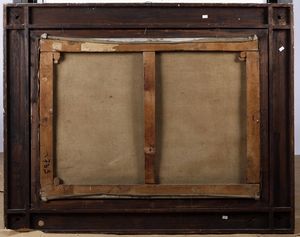 ACHILLE TOMINETTI : Dopo il temporale  - Asta Dipinti del XIX e XX secolo - Associazione Nazionale - Case d'Asta italiane