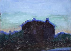 Sexto Canegallo - Paessaggio in azzurro