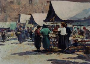 Ferruccio Rontini - Mercato Vicelio