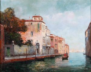 Eloi Noël Bouvard - Canale veneziano