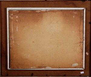 Oreste Albertini : Prateria di Giampedi�  - Asta Dipinti del XIX e XX secolo - Associazione Nazionale - Case d'Asta italiane