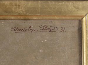 Llewelyn Lloyd : Natura morta, 1931  - Asta Dipinti del XIX e XX secolo - Associazione Nazionale - Case d'Asta italiane