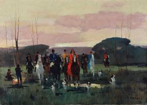 Renato Natali - Caccia alla volpe