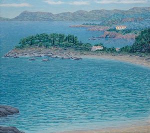 Giovanni Molteni - Veduta costiera