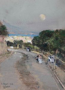 Giuseppe Casciaro - Strade di Napoli