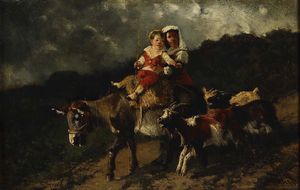 Giuseppe Palizzi - Verso casa