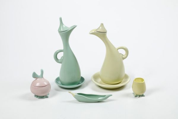 M�nage da tavola<BR>Laveno, seconda met� del XX secolo  - Asta Arredo per la tavola - Associazione Nazionale - Case d'Asta italiane